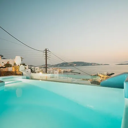 ヴィラ White Diamond Mykonos Town